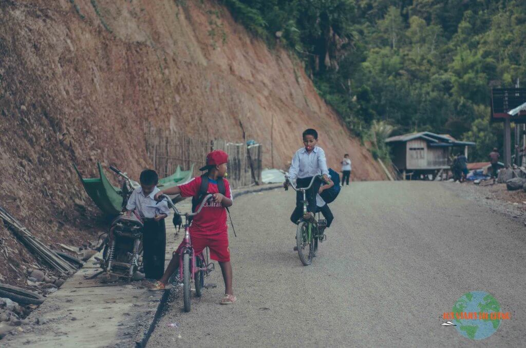 Frontera de Laos y Vietnam