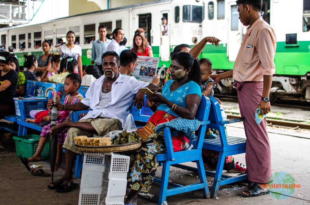 Tren circular de Rangún