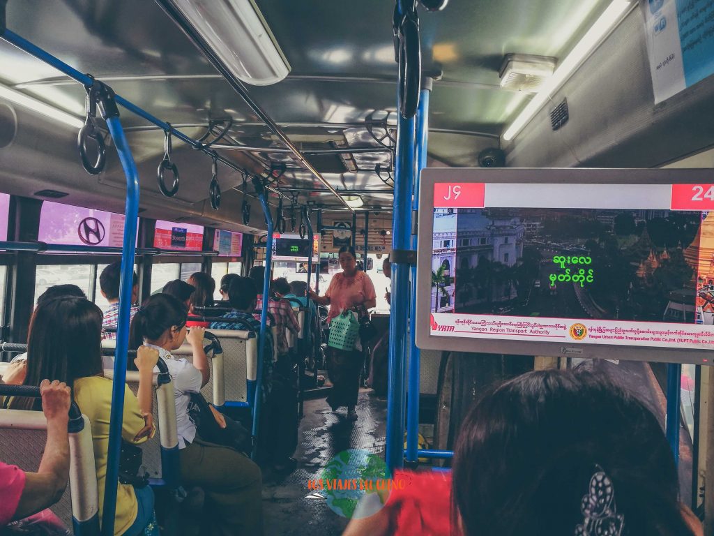 Cómo moverse en Yangón Cómo moverse en Yangón
