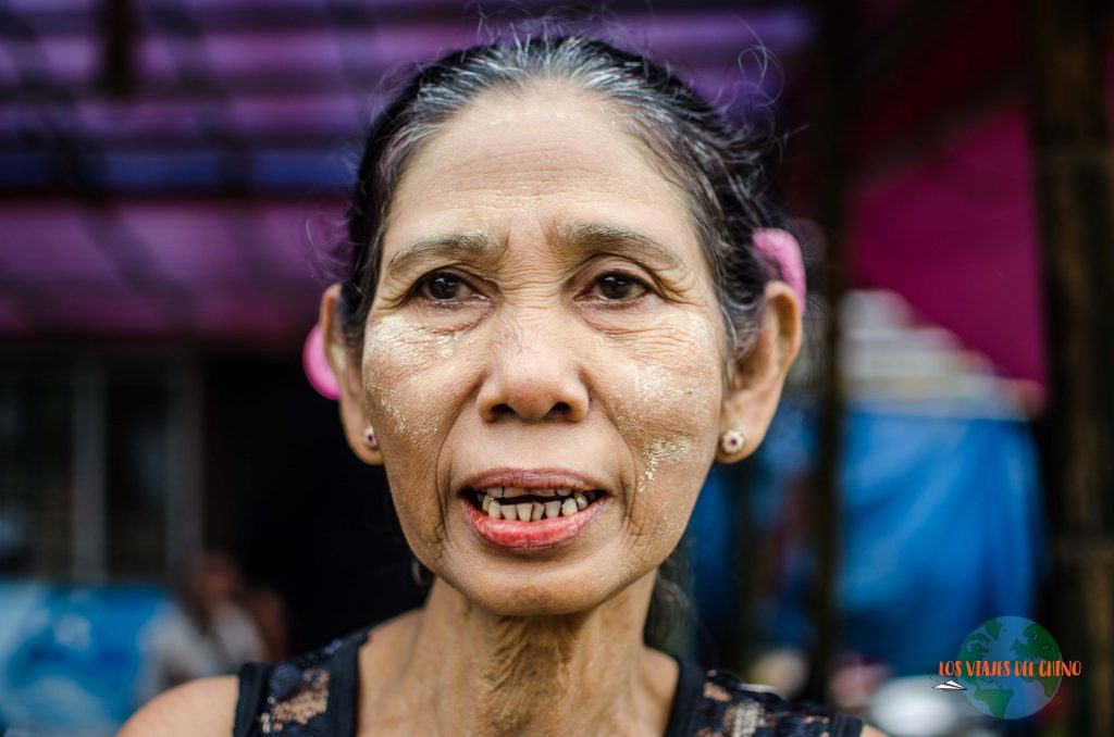 las caras de Yangón