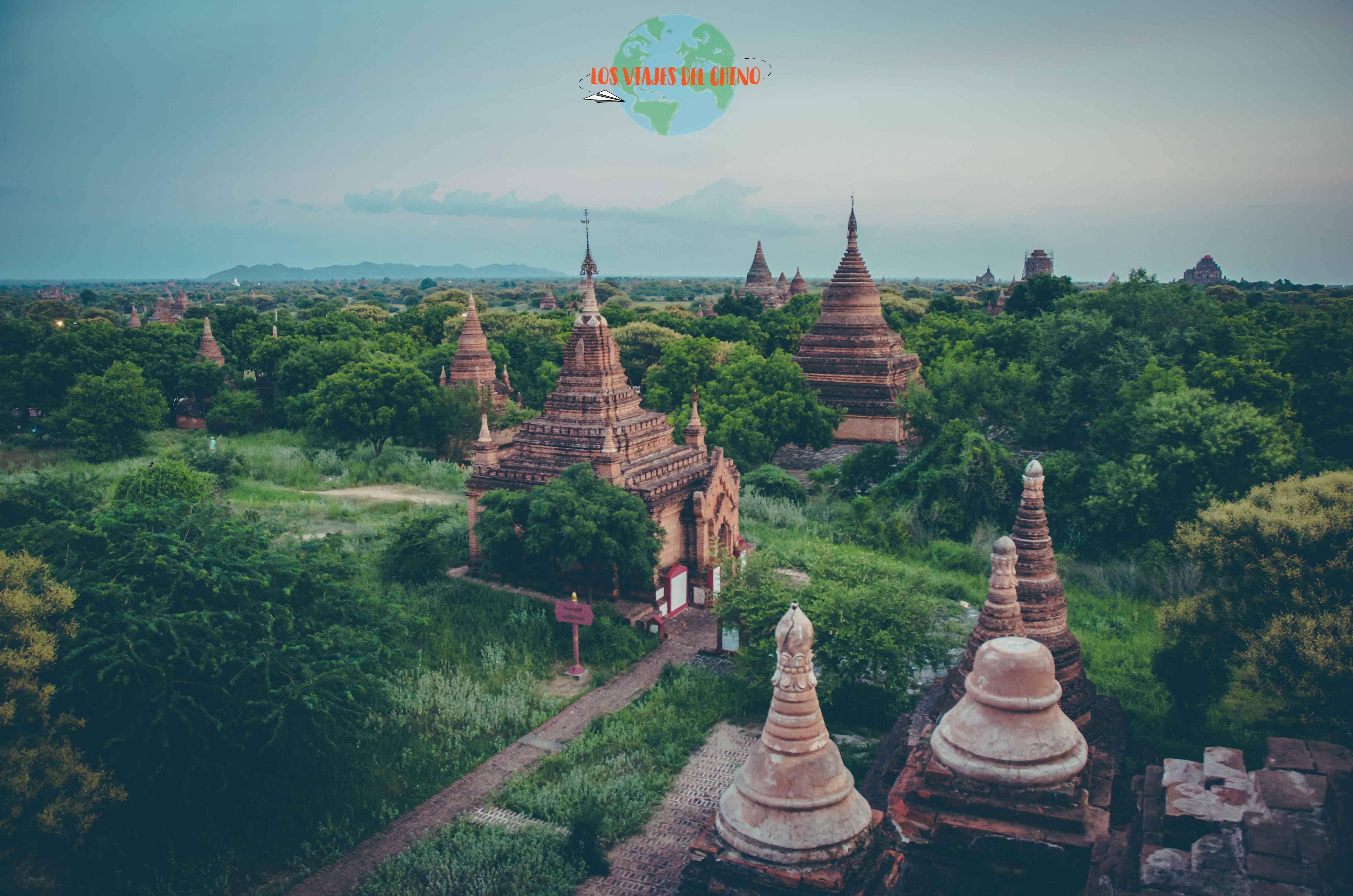 Templos de Bagan en Myanmar