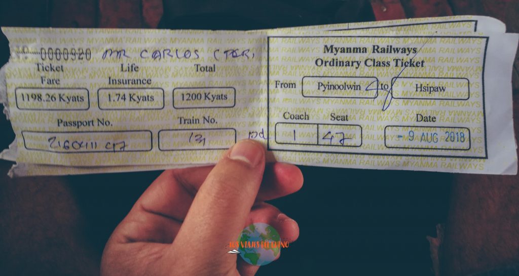 acueducto de Goteik en Myanmar