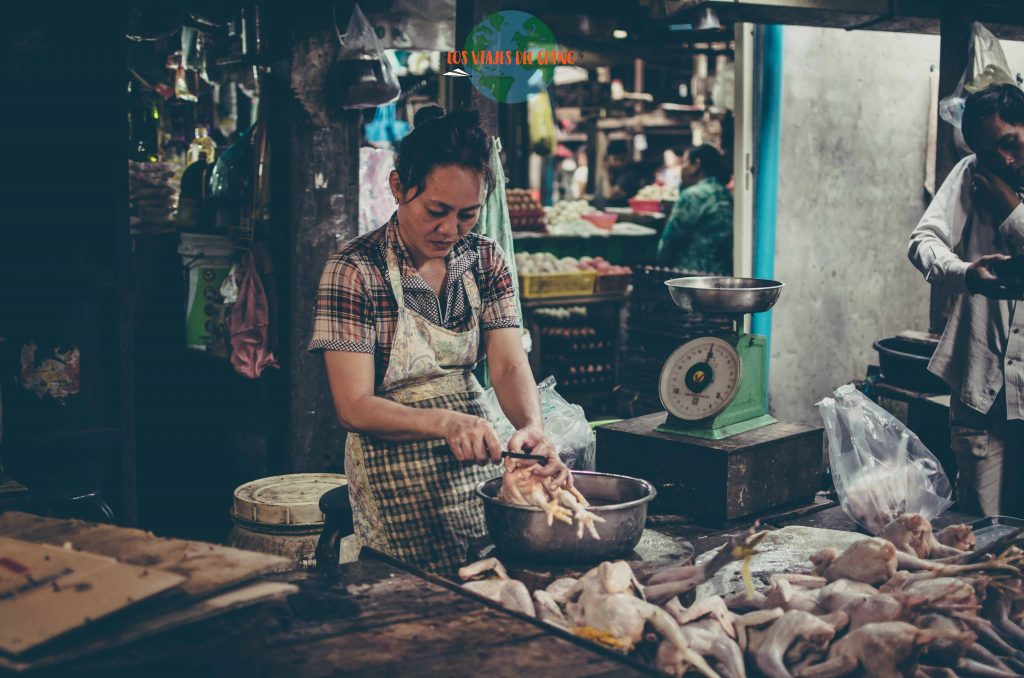 Mercados en Camboya