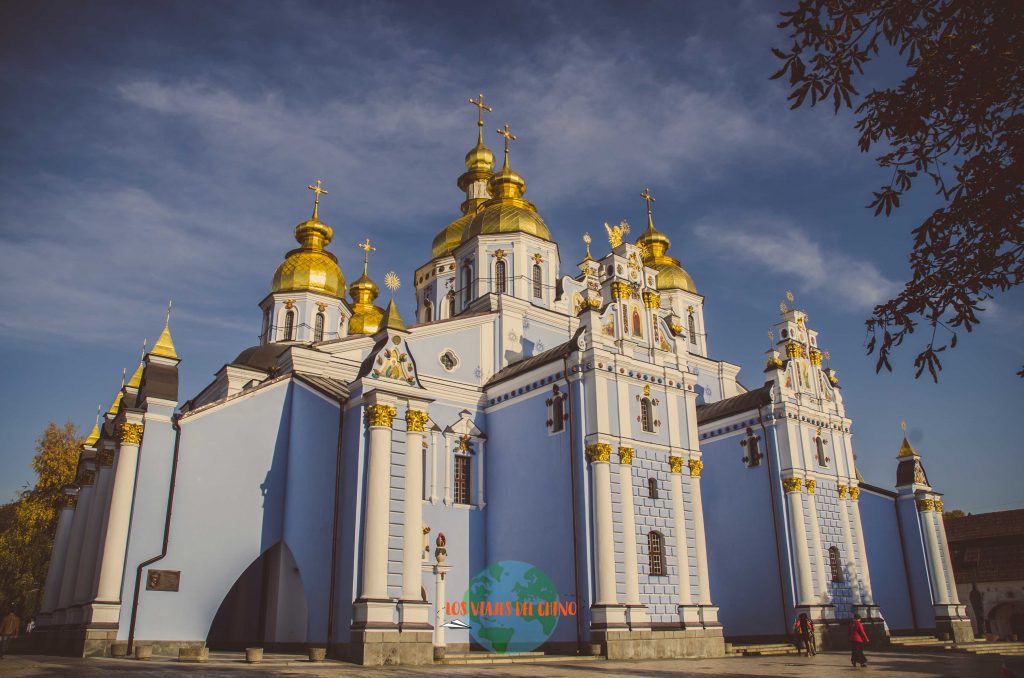 visitar catedral de San Miguel de las cúpulas doradas en la capital de Ucrania