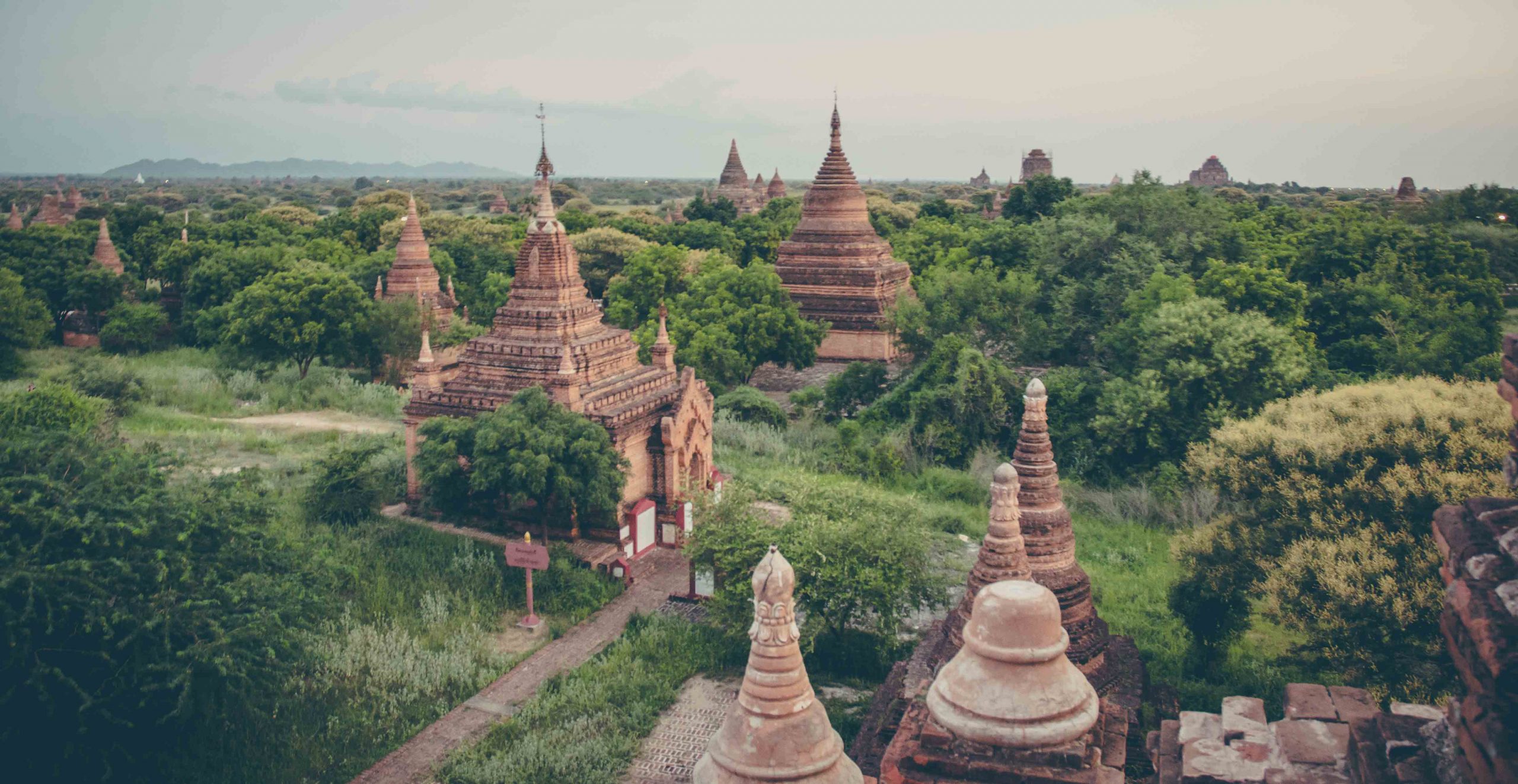 recorrer Bagan en Myanmar