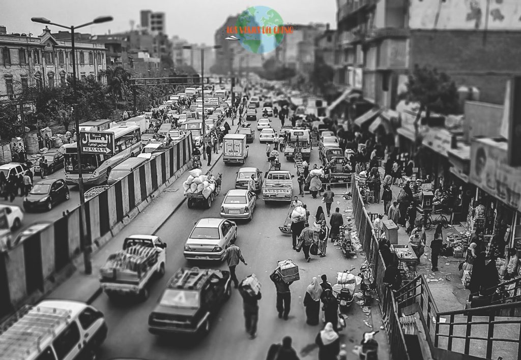 recorriendo la capital de Egipto